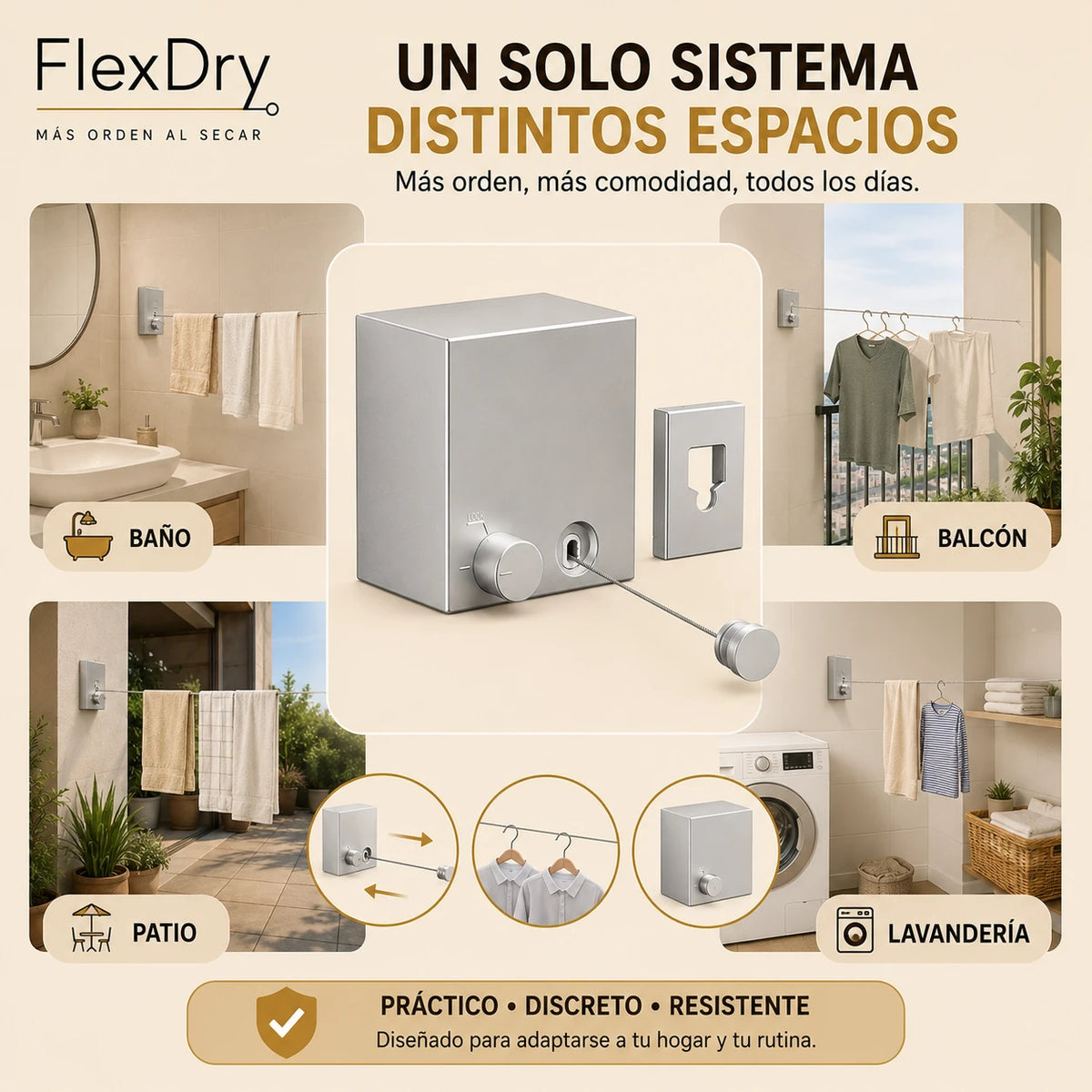 FlexDry – Más orden al secar