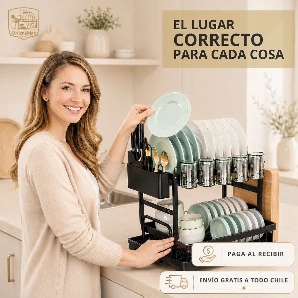 OrdenaMax - Todo en su lugar, espacio libre al instante y sin charcos
