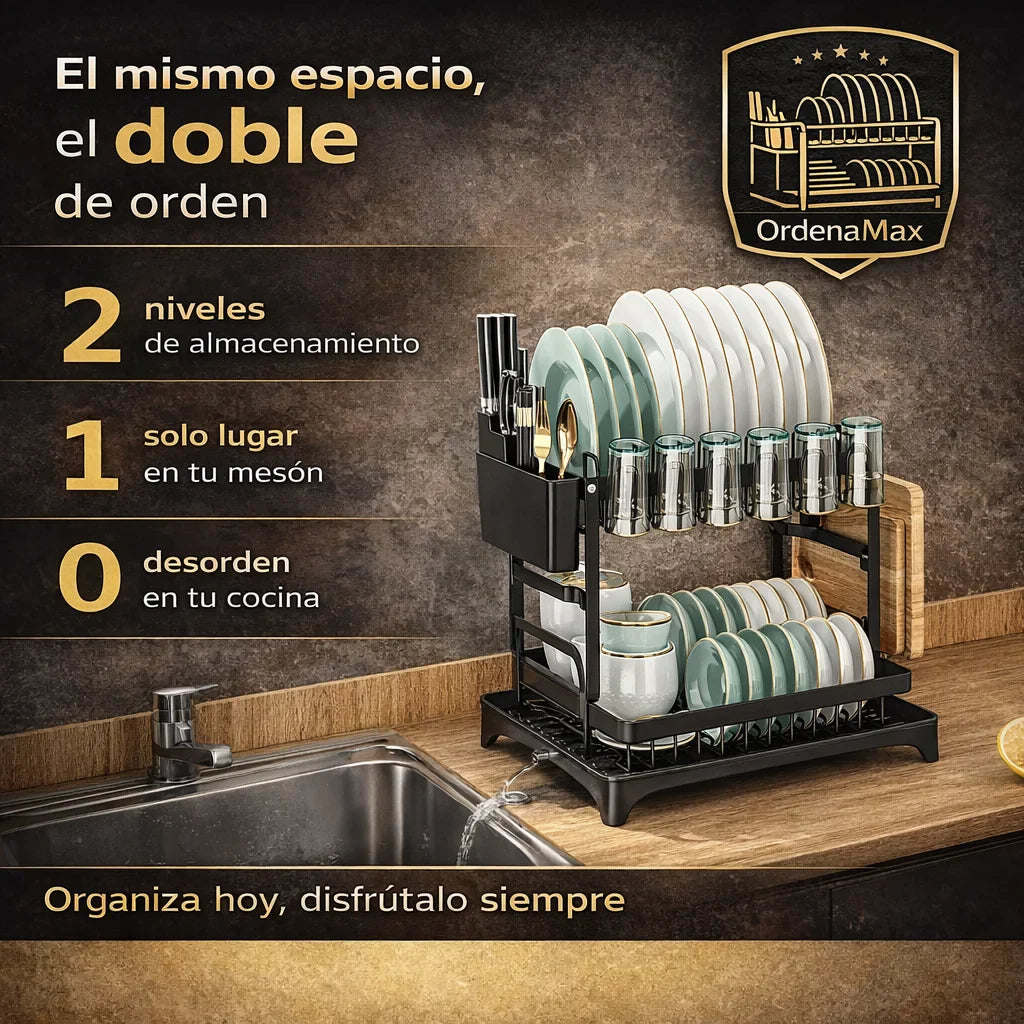 OrdenaMax - Todo en su lugar, espacio libre al instante y sin charcos